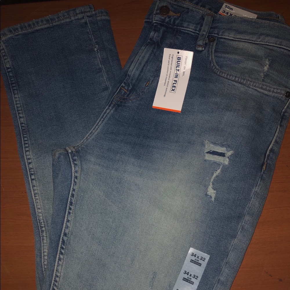 Slim old navy pants